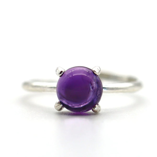 Bague Alya - Améthyste & argent 925 Bague Alya - Améthyste & argent 925