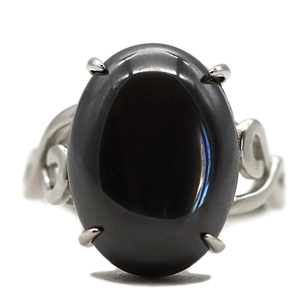 Bague Stella - Hématine & argent 925 Bague Stella - Hématine & argent 925