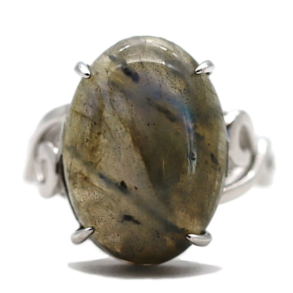Bague Stella - Labradorite & argent 925 Bague Stella - Labradorite & argent 925