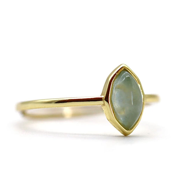 Bague Théia - Aigue-marine & vermeil Bague Théia - Aigue-marine & vermeil