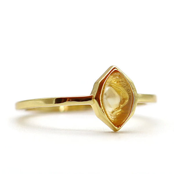 Bague Théia - Citrine & vermeil Bague Théia - Citrine & vermeil