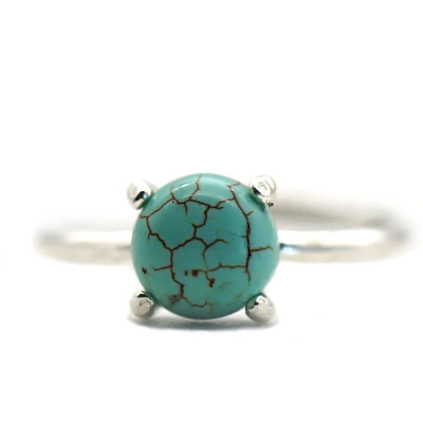 Bague Alya - Turquoise & argent 925 Bague Alya - Turquoise & argent 925