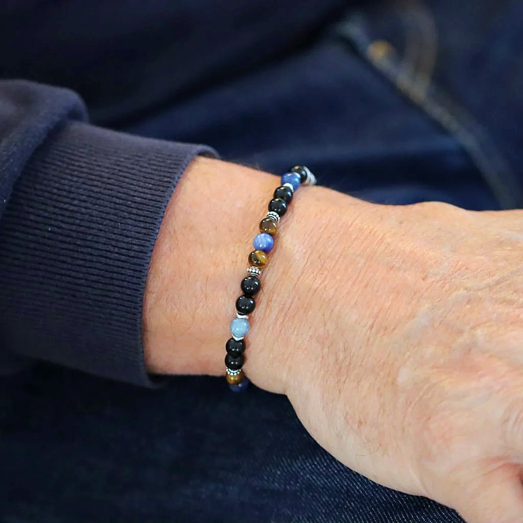 Bracelet pierre haut de gamme homme