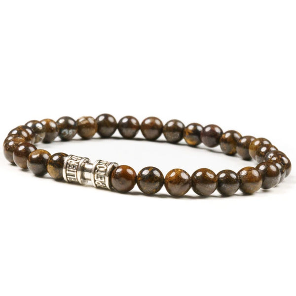 Bracelet bronzite 6mm - L'HEROÏQUE Bracelet bronzite 6mm - L'HEROÏQUE
