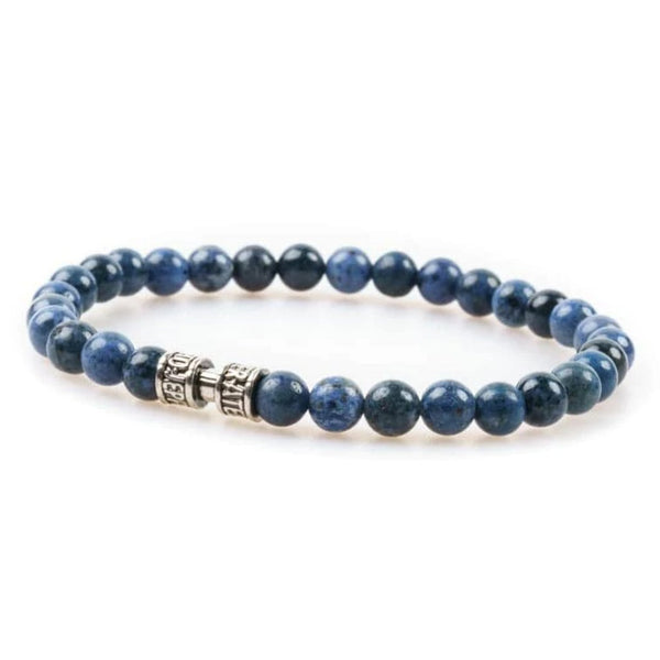 Bracelet dumortiérite 6mm - L'IMPASSIBLE Bracelet dumortiérite 6mm - L'IMPASSIBLE