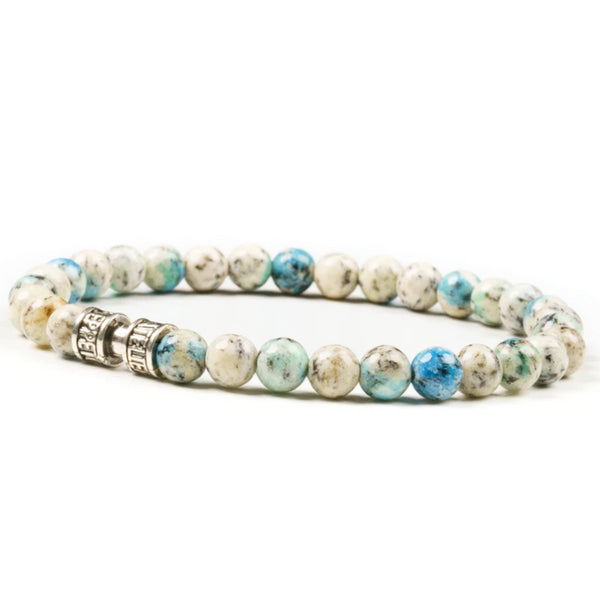 Bracelet jaspe K2 6mm - LE FABULEUX Bracelet jaspe K2 6mm - LE FABULEUX