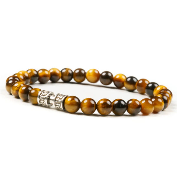 Bracelet œil de tigre 6mm - LE PROTECTEUR Bracelet œil de tigre 6mm - LE PROTECTEUR