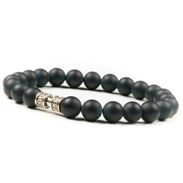 Bracelet onyx 8mm - LE DÉTERMINÉ Bracelet onyx 8mm - LE DÉTERMINÉ