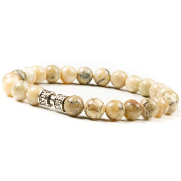 Bracelet opale 8mm - LE DÉSINVOLTE Bracelet opale 8mm - LE DÉSINVOLTE