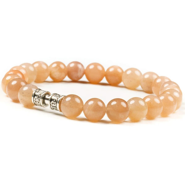 Bracelet pierre de soleil 8mm - LE RAYONNANT Bracelet pierre de soleil 8mm - LE RAYONNANT