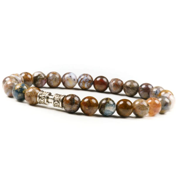 Bracelet piétersite 8mm - LE NÉBULEUX Bracelet piétersite 8mm - LE NÉBULEUX