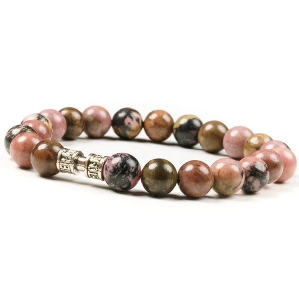 Bracelet rhodonite 8mm - L'APAISANT Bracelet rhodonite 8mm - L'APAISANT