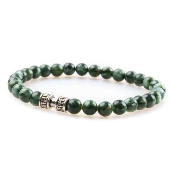 Bracelet séraphinite 6mm - LE GARDIEN Bracelet séraphinite 6mm - LE GARDIEN