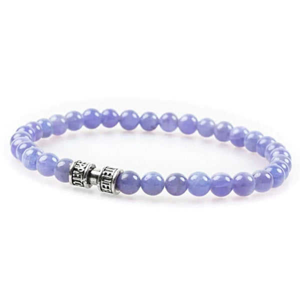 Bracelet tanzanite 6mm - LE PRÉCIEUX Bracelet tanzanite 6mm - LE PRÉCIEUX