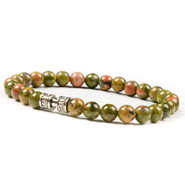 Bracelet unakite 6mm - LE SAGE Bracelet unakite 6mm - LE SAGE