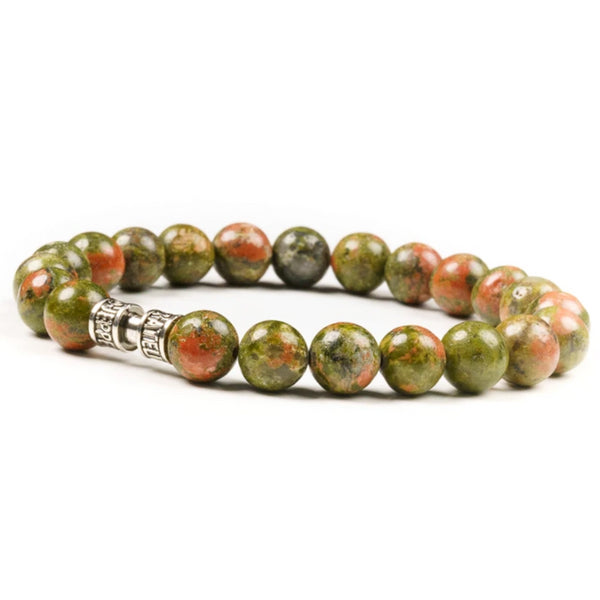 Bracelet unakite 8mm - LE SAGE Bracelet unakite 8mm - LE SAGE