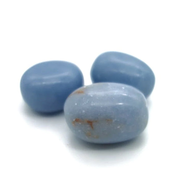 Pierre roulée Angélite Pierre roulée Angélite