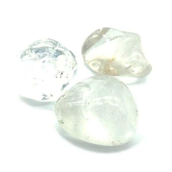Pierre roulée Cristal de roche Pierre roulée Cristal de roche