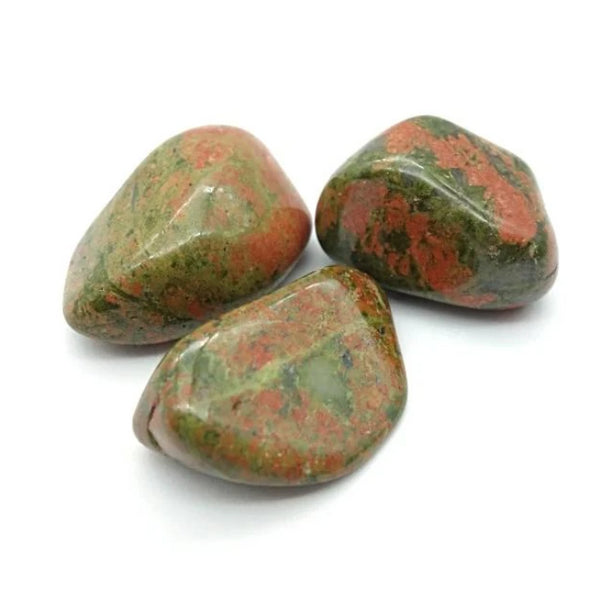 Pierre roulée Unakite Pierre roulée Unakite