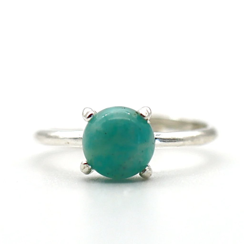 Bague amazonite hot sale