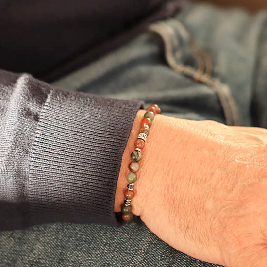 Bracelet Rivière Pourpre - Capsule Avril