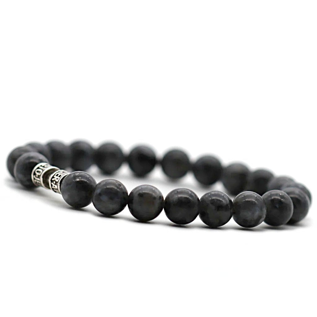 Bracelet larvikite 8mm pierre qualité grade A