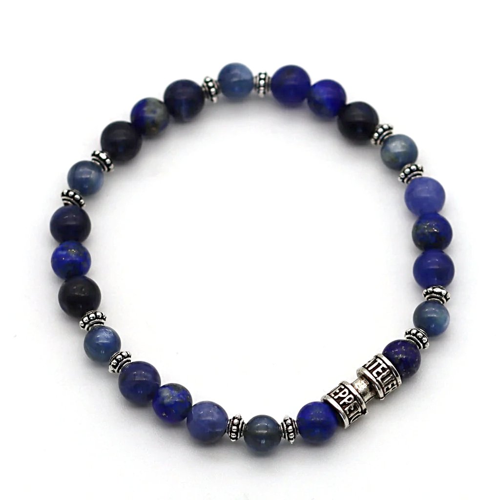 Bracelet Bleu d'hiver - Capsule Février