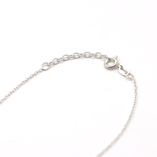 Collier argent femme et pierre oeil de tigre