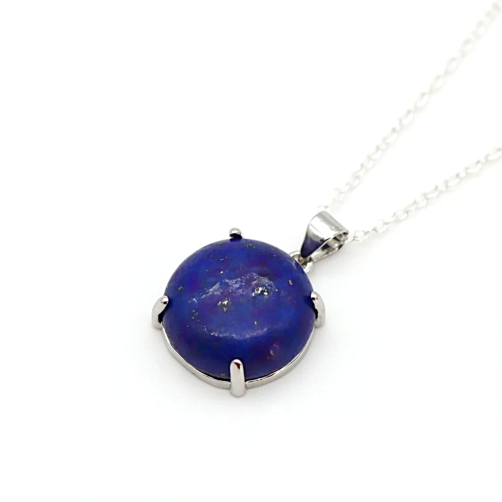 Collier pierre lapis-lazuli femme