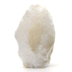 Géode en cristal de roche grande taille