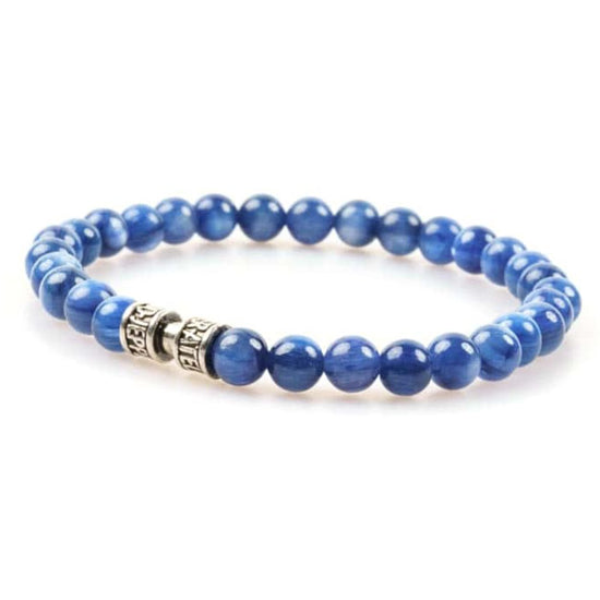 Bracelet en sodalite et argent 925 Bracelet en sodalite et argent 925