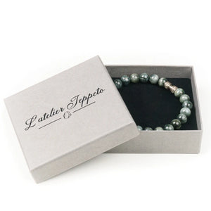 Bracelet œil d'aigle 8mm lithothérapie