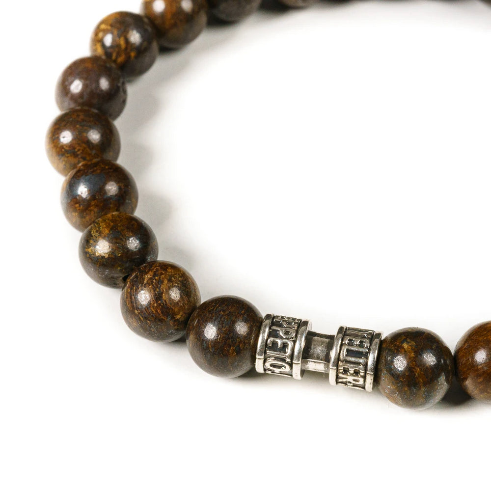 Bracelet bronzite 8mm - L'HEROÏQUE
