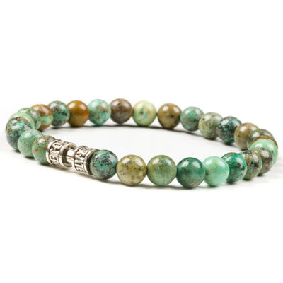 Bracelet turquoise africaine 6mm - L'ABSOLU