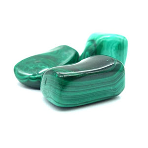 Pierre roulée malachite